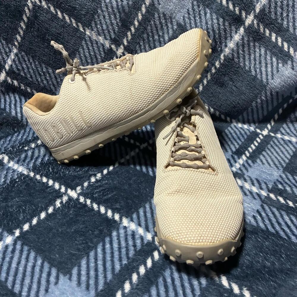 NOBULL OutWork Edge Spikeless Golf Shoes Mens 11.5 White